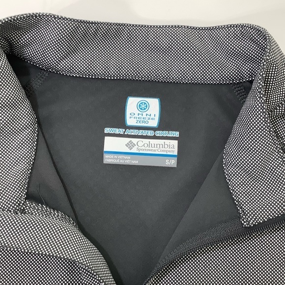 Columbia PFG 1/2 zipper sweat activated cooling outdoor long sleeves shirt SZ S - Picture 4 of 15
